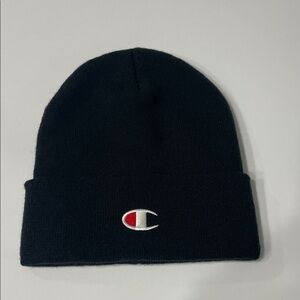 Champion Unisex Black Beanie | OS